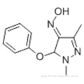 Pyrazole-1,3-dimethyl-5-phenoxy-4-carboxaldehyde oxime CAS 110035-28-4